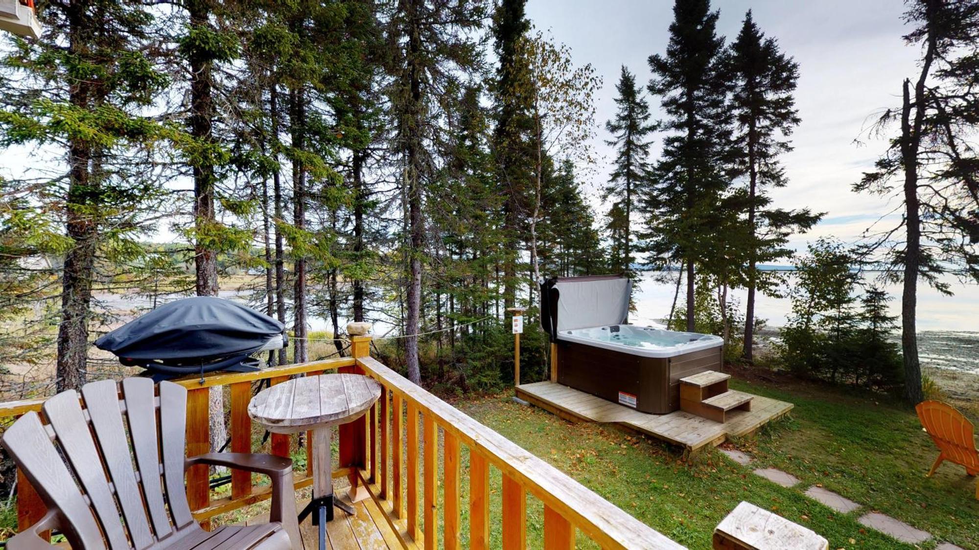 Chalets Du Bout Du Monde Gaspé Eksteriør billede