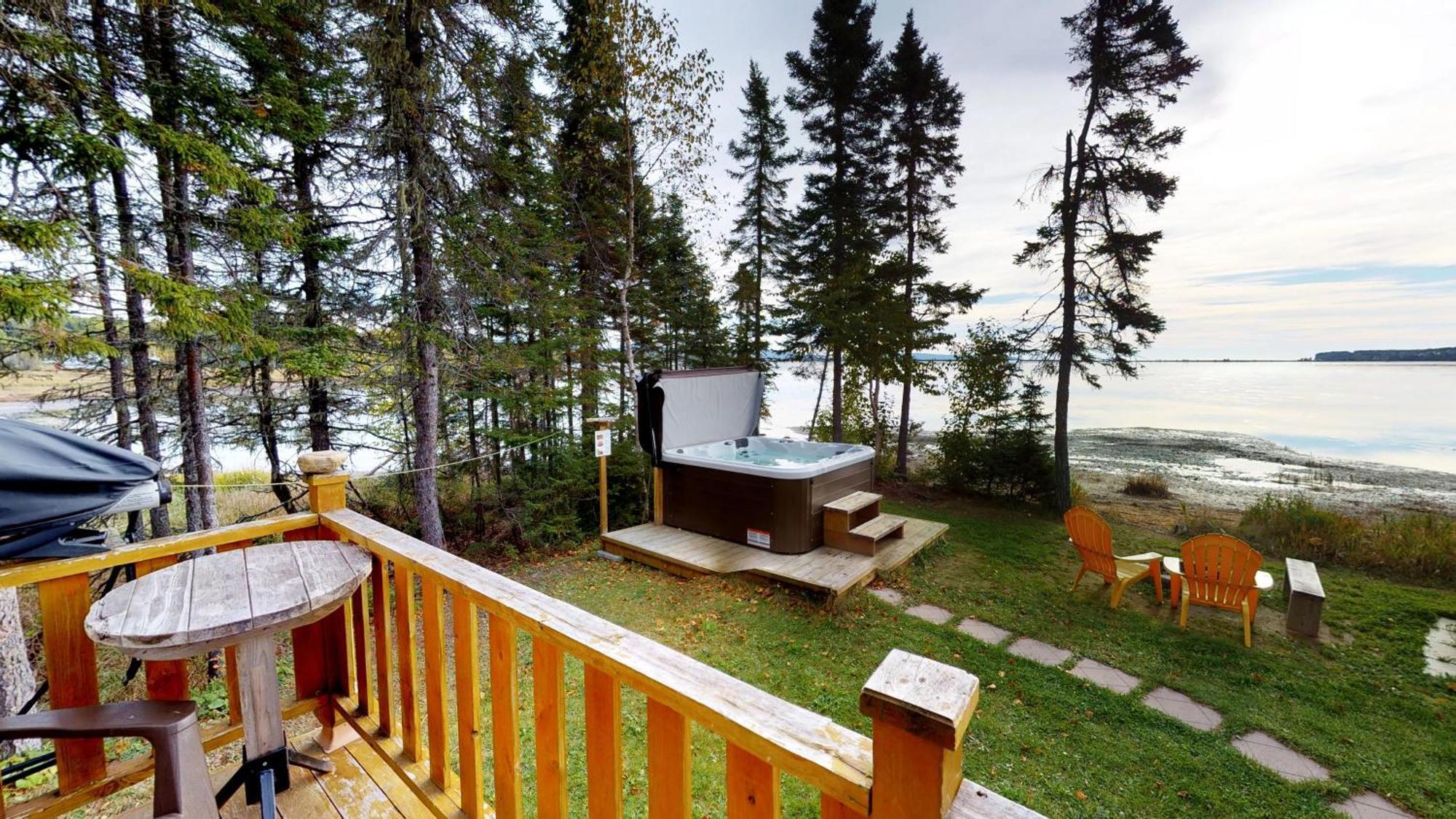 Chalets Du Bout Du Monde Gaspé Eksteriør billede