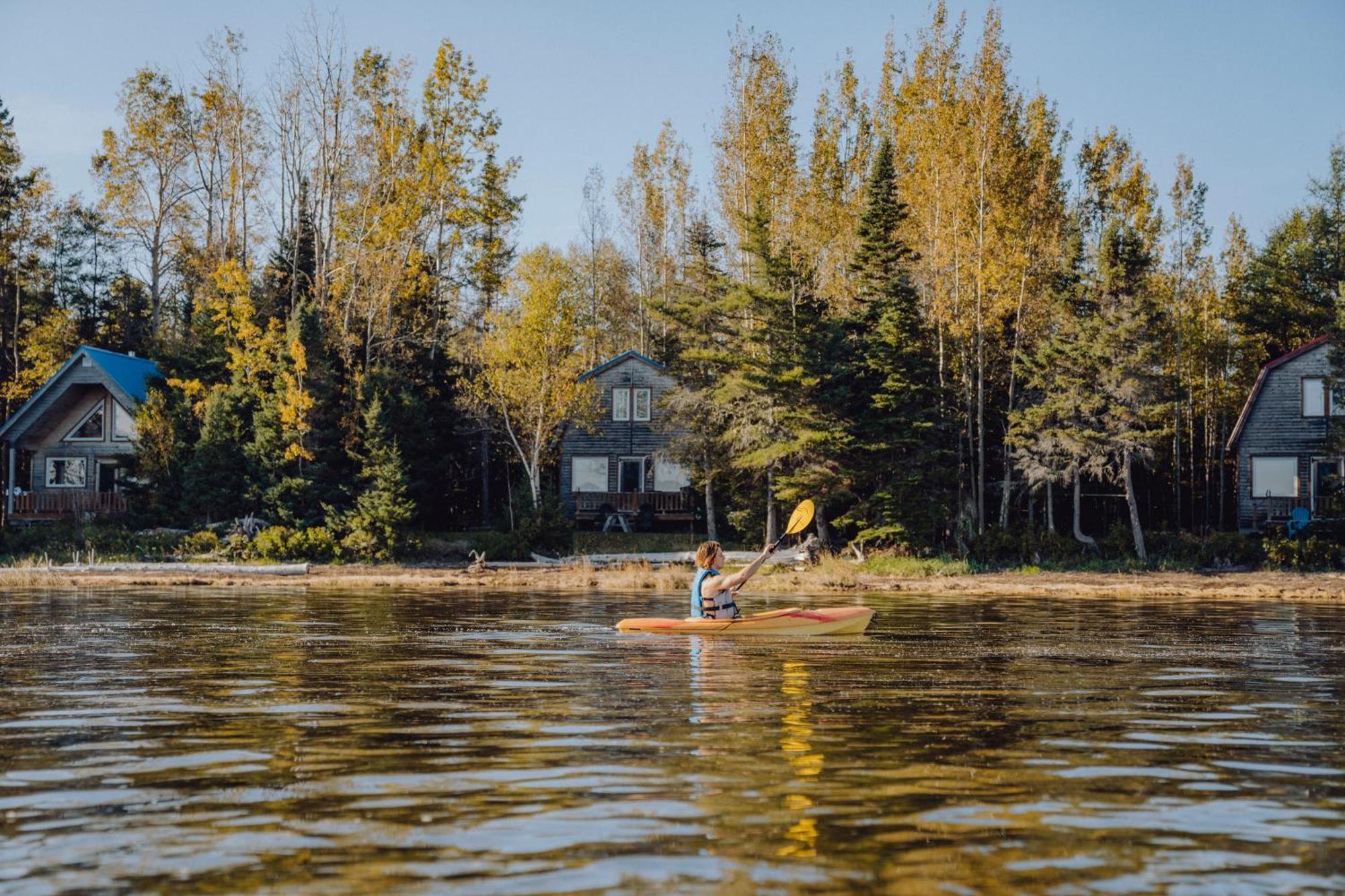 Chalets Du Bout Du Monde Gaspé Eksteriør billede