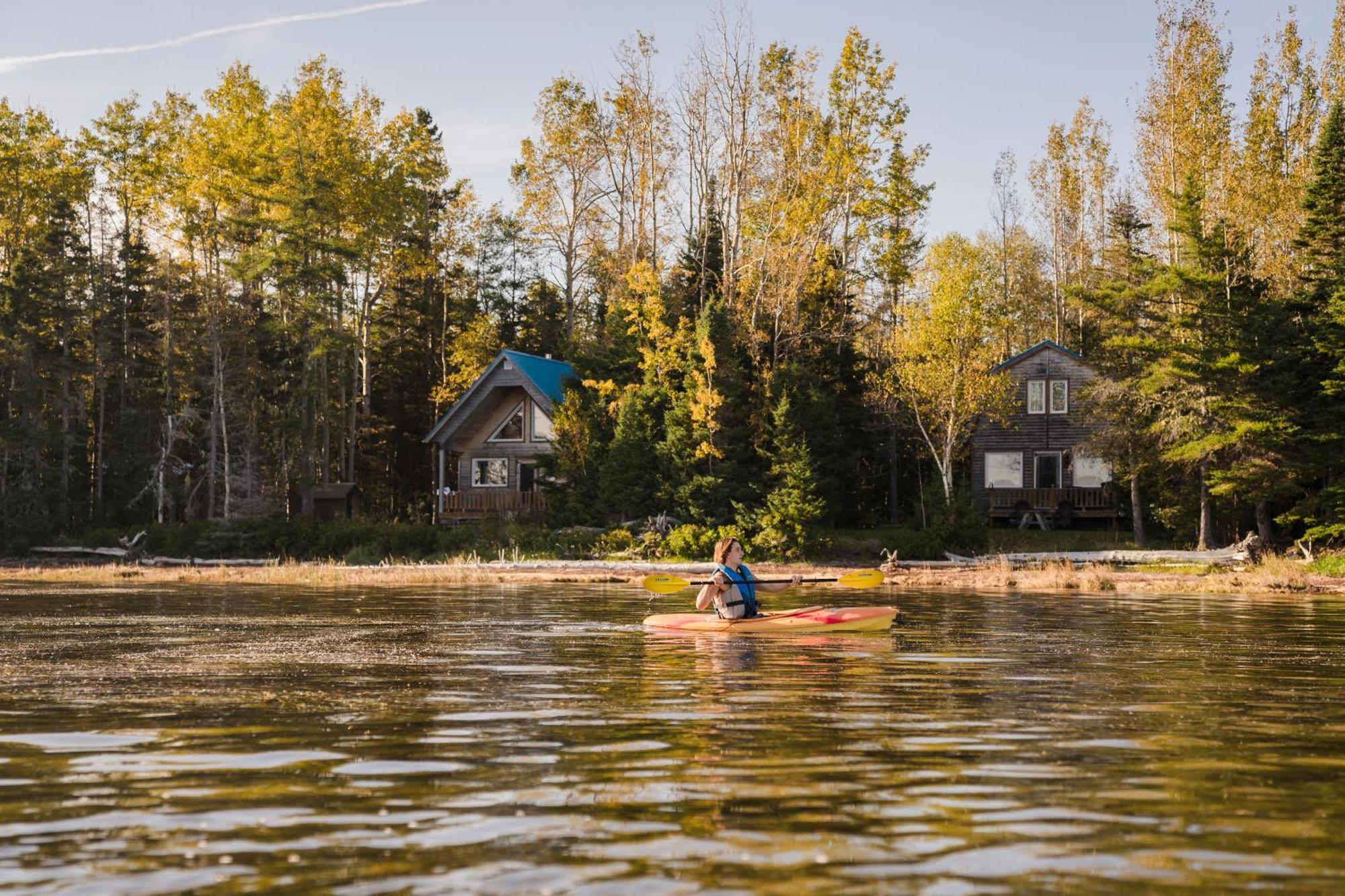 Chalets Du Bout Du Monde Gaspé Eksteriør billede