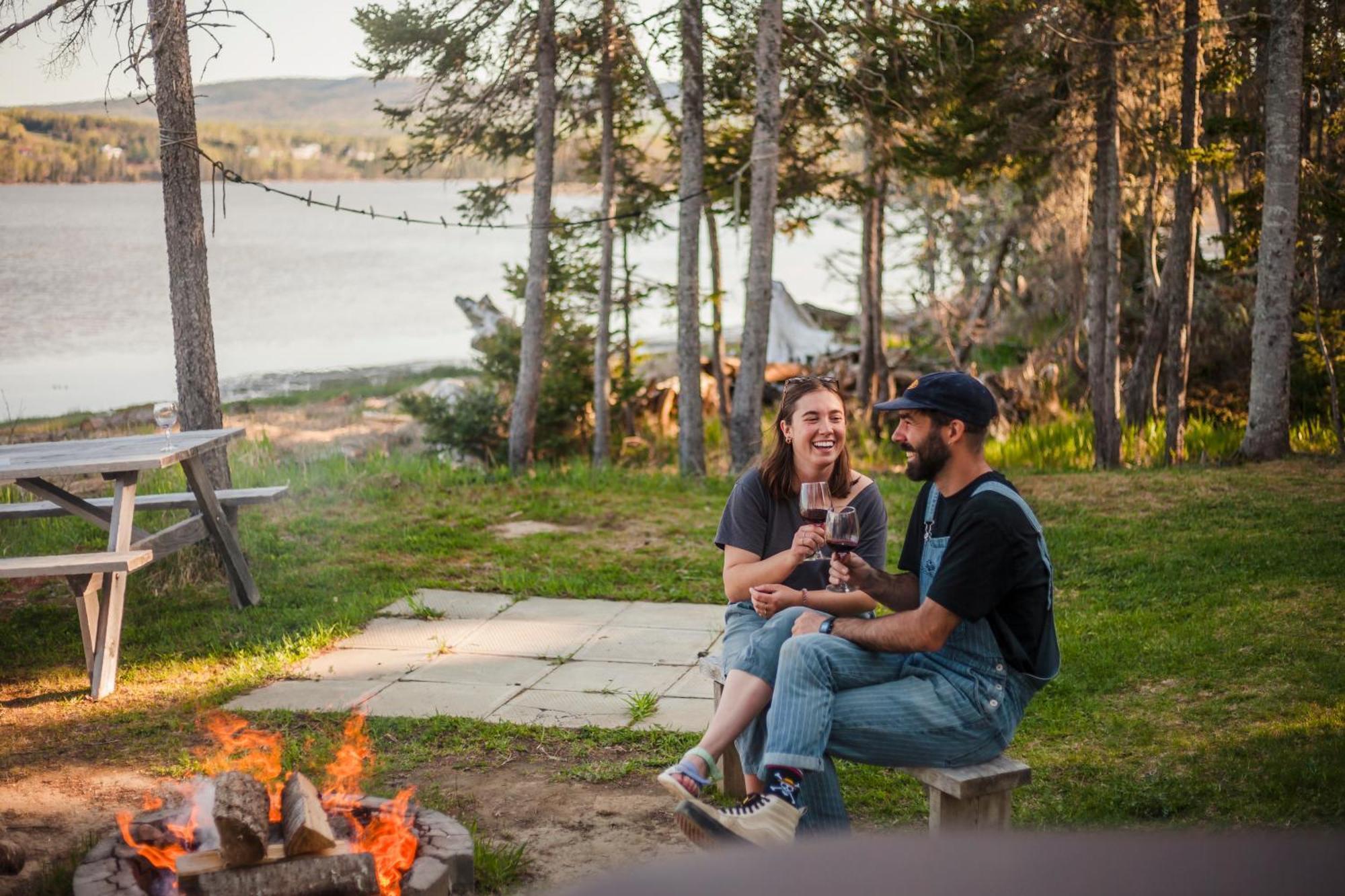 Chalets Du Bout Du Monde Gaspé Eksteriør billede
